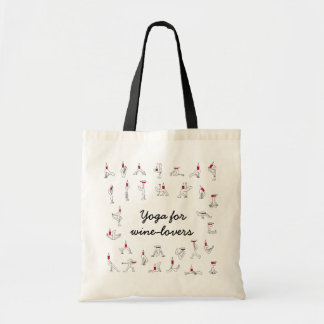 Yoga für Winelovers Tasche