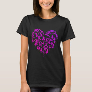 Yoga Gansha Namaste Herzposen Meditation _1  T-Shirt