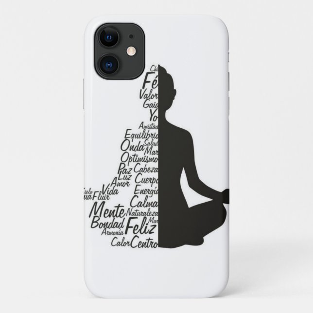 Yoga-Gehäuse Case-Mate iPhone Hülle (Rückseite)