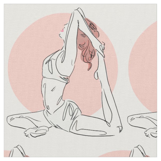 Yoga Gewebe für Frauen 1 Stoff (Nahaufnahme)