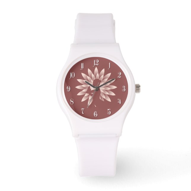 Yoga Girl Armbanduhr (Vorderseite)