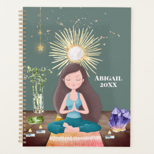 Yoga Girl Crystals Sea Green Planer