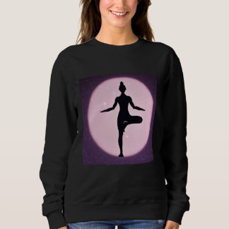 Yoga Girl Female Sun Salutation Meditation Chakra Sweatshirt