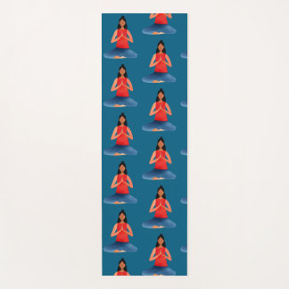 Yoga girl Meditation Namaste  Yogamatte