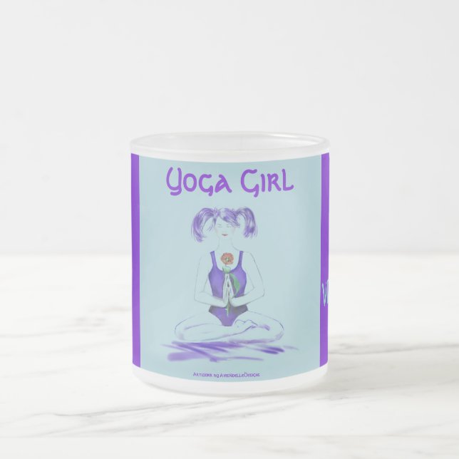 Yoga Girl Mug (Centre)