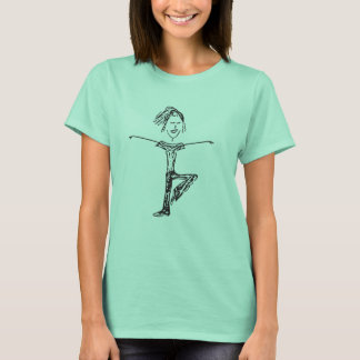 Yoga Girl | Schwarz T-Shirt