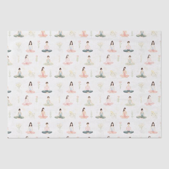 Yoga Giro del Malcantone Seidenpapier (Vorderseite)