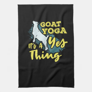Yoga Goat Goatyoga Geschirrtuch