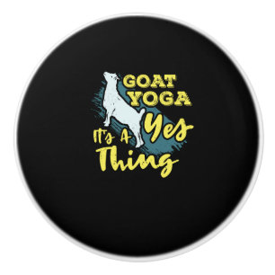 Yoga Goat Goatyoga Keramikknauf