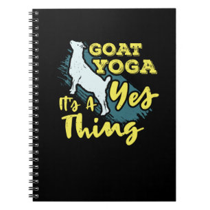 Yoga Goat Goatyoga Notizblock
