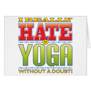 Yoga-Hass-Gesicht