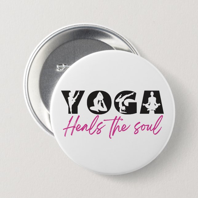 Yoga heilt das Soul Button (Vorne & Hinten)