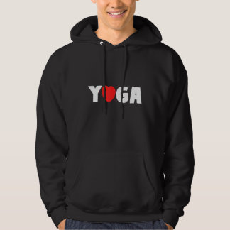 Yoga Herz Liebe Yogi Fitness Hoodie