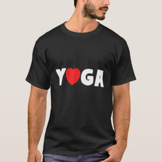 Yoga Herz Liebe Yogi Fitness T-Shirt