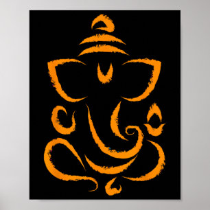 Yoga Hinduismus Indische Meditation Deepavali Diwa Poster