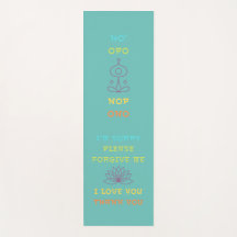 Yoga Ho'OPONOPONO-Teppich