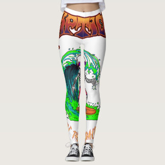 Yoga-Hose RIPTIDE Surfer-Logo Leggings