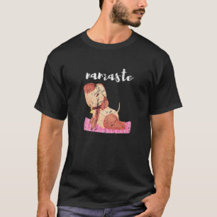 Yoga Hund Pose Namaste Spirituelle Hundebesitzer Z T-Shirt