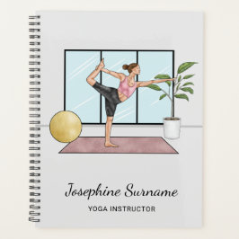 Yoga Instructor Dancer Pose Lehrer Individuelle Na Planer