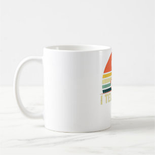 Yoga Instructor Design Vintag Sunset Teach Geschen Kaffeetasse