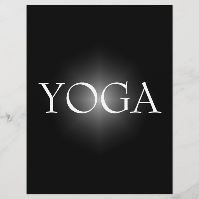YOGA Instructor Flyer (Vorne)