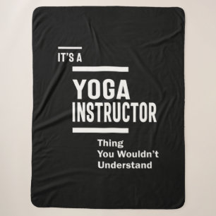 Yoga Instructor Job Title Gift Sherpadecke