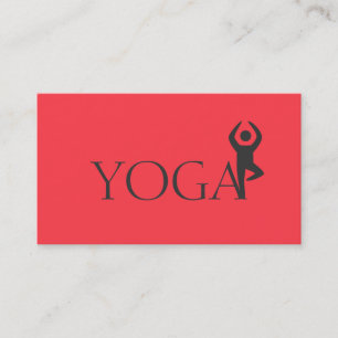 Yoga Instructor, Klassen Visitenkarte