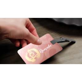 Yoga Instructor Life Coach Meditation Pose Zen OM Gepäckanhänger