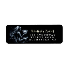 Yoga Instructor Lotus Medizin Pose Glühen Nebel