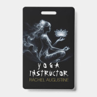 Yoga Instructor Lotus Medizin Pose Glühen Nebel