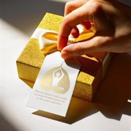 Yoga Instructor Meditation Pose Bodhi Leaf Quotes Geschenkanhänger