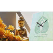 Yoga Instructor Meditation Pose Bodhi Leaf Quotes 