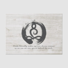 Yoga Instructor Meditation Pose Heiler ZEN Quotes Seidenpapier
