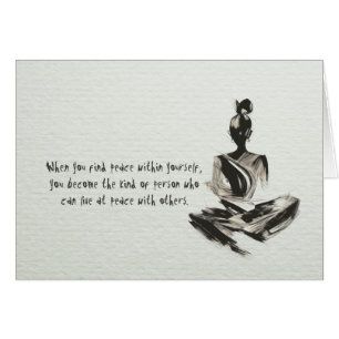 Yoga Instructor Meditation Pose Schlaganfall Zitat