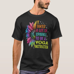 Yoga Instructor Sparkle T-Shirt