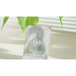 YOGA Instructor Studio Loyalty Punch Bodhi Leaf Treuekarte