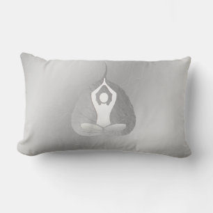 Yoga Instructor Studio Meditation Pose Bodhi Leaf Lendenkissen