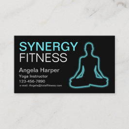 Yoga Instructor Visitenkarte