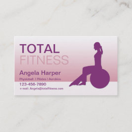 Yoga Instructor Visitenkarte