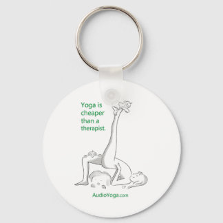 Yoga is Cheaper Than a Therapist Schlüsselanhänger
