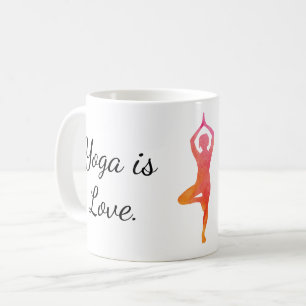Yoga ist 2 Tasse