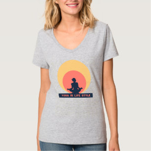 Yoga ist Lebensstil T-Shirt