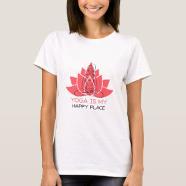 Yoga ist mein glücklicher Ort T-Shirt