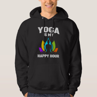 Yoga ist meine glückliche Stunde Guru Sport Workou Hoodie