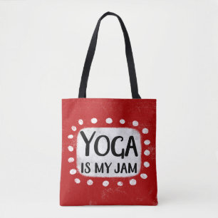 Yoga ist meine Jam Tote Tasche