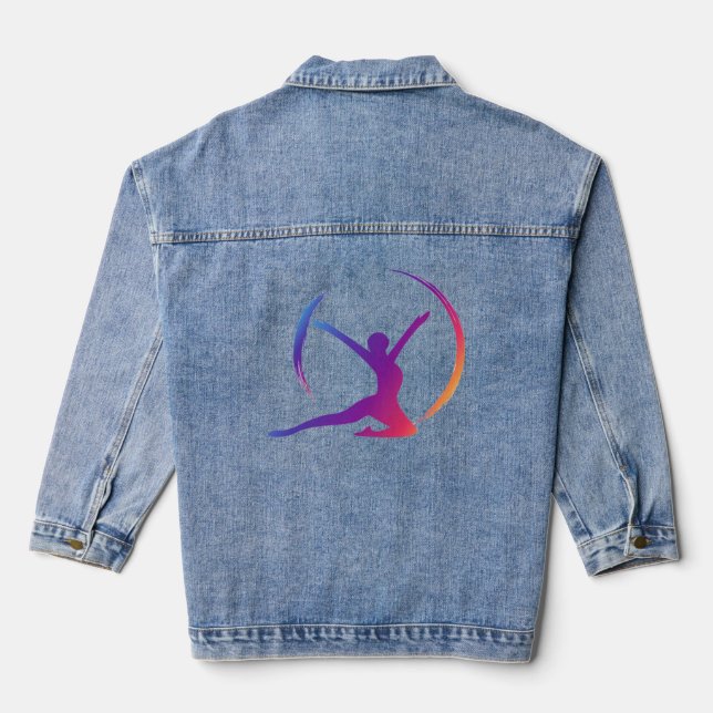 Yoga Jeansjacke (Rückseite)