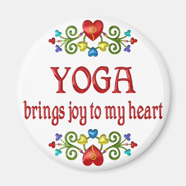 Yoga Joy Magnet (Vorne)