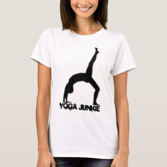 Yoga Junkie T-Shirt (Vorderseite)