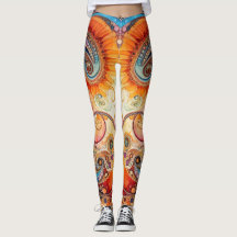 Yoga-Kleidung für Frauen mit Kunst