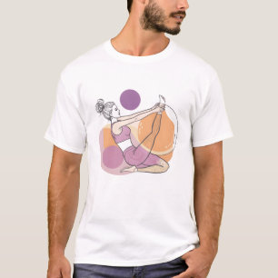 Yoga-Kurs Sportfreunde Geschenk T-Shirt